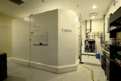 The center will house dual cyclotrons, which can be used to produce large quantities of radioisotopes.