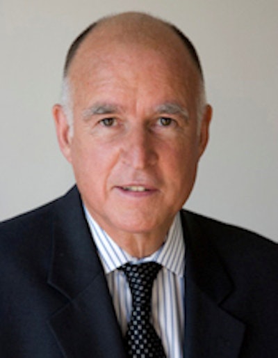 California Gov. Jerry Brown.