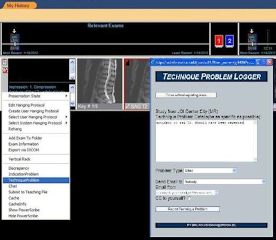Screenshot of Technique Logger