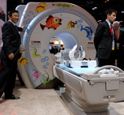 Toshiba's 3-tesla Titan MRI scanner.