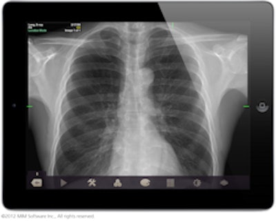 The new iPad's Retina display raised the tablet's resolution to the level of a 3-megapixel monitor. Image courtesy of MIM Software.