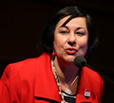 All breast services, both diagnostic and therapeutic, are provided completely free of charge to women in Egypt, noted Dr. Dorria Saleh El Sayed Salem. Image courtesy of the European Society of Radiology.