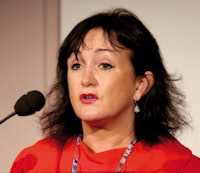 Dr. Catherine Owens from London. Image courtesy of the European Society of Radiology.