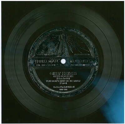 Third Man Record's x-ray-based Flex-Ray by artist Gibby Haynes. Image courtesy of Ben Blackwell.