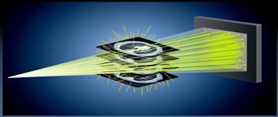 Monte Carlo simulation was applied to voxelized image sets (prototype simulation tool, Philips).