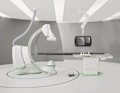 The new Artis One angiography system. Image courtesy of Siemens.