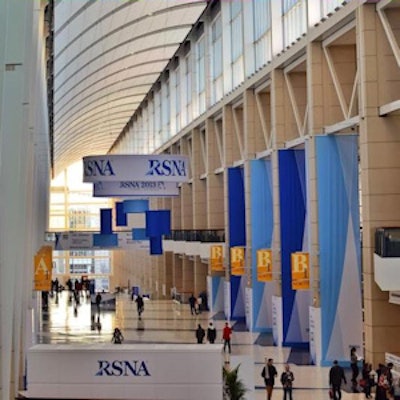 The scene from McCormick Place.