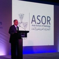 Dr. Maurice Haddad of PAARS announces the launch of the ASOR. Image courtesy of ASOR.