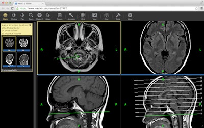 Screenshot of MedXT's universal image viewer. Image courtesy of MedXT.