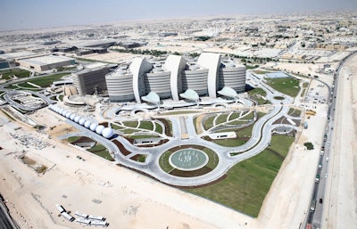 Sidra Medical and Research Center in Doha, Qatar, will open in 2015 as a 400-bed academic hospital for women and children. All photos courtesy of Sidra Medical and Research Center.