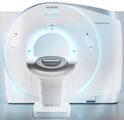 The Somatom Force CT scanner. Image courtesy of Siemens.