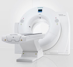 Siemens' Definition Edge single-source CT scanner.