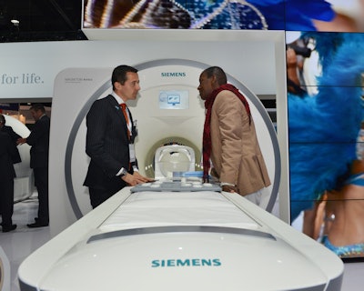 Siemens' work-in-progress Magnetom Amira MRI system.