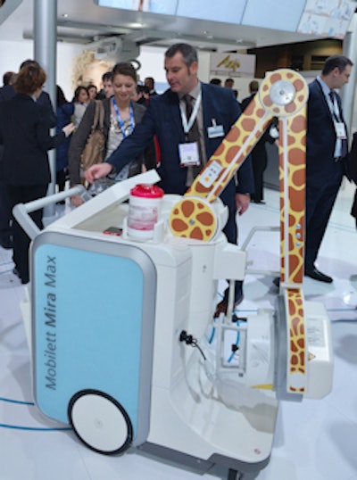 The Mobilett Mira MAX mobile x-ray system.