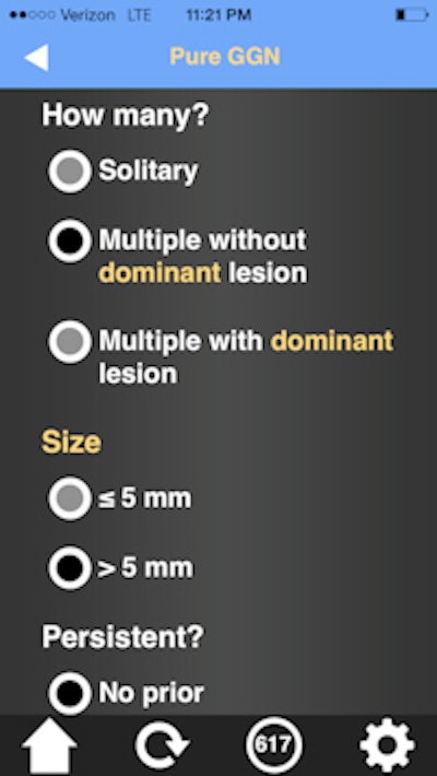 RadsBest tools can, for example, help radiologists adhere to the Fleischner Society Criteria for managing solitary pulmonary nodules.