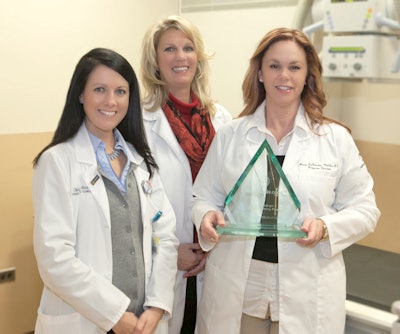 Linda DeRenzis (right) and colleagues at Albert Einstein Medical Center.
