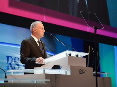 RSNA President Dr. Ronald Arenson