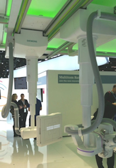 Multitom Rax is a new x-ray room with twin robotic columns.