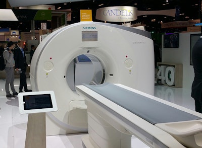 Siemens has received FDA clearance for CT lung cancer screening on all of its CT scanners, including the Somatom Force shown here.