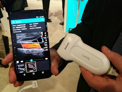 The Lumify transducer can plug into any Android-based smart device.