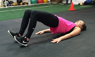 Glute bridge