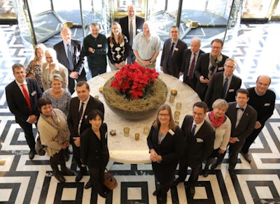 The composition of the program planning committee for ECR 2016 (shown here) was proposed by Riklund, who then asked for validation from the ESR Congress Committee. All images courtesy of Dr. Katrine Åhlström Riklund, PhD.