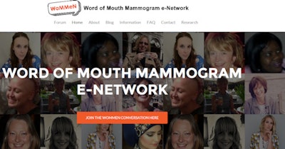 The WoMMen home page.