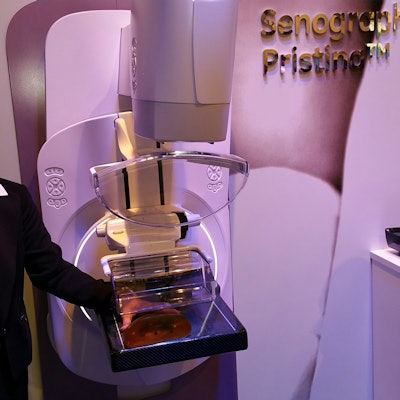 Senographe Pristina is a new mammography system being launched at ECR 2016.