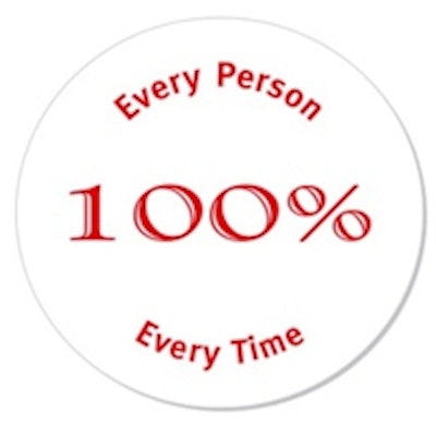 Sonographer reminder button