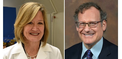 Sally Schwarz and Dr. Bennett Greenspan.
