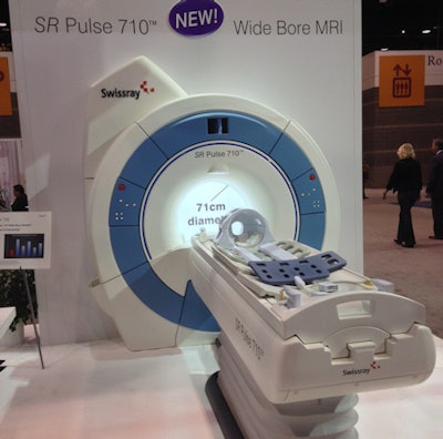 Swissay debuted its SR Pulse 710 MRI at RSNA 2016.