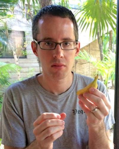 The author, not amused.