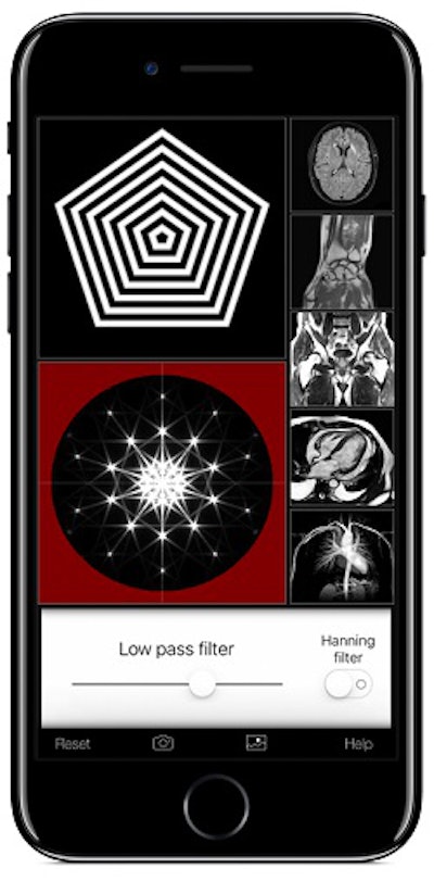 Users can explore the effect of activating the low-pass filter.