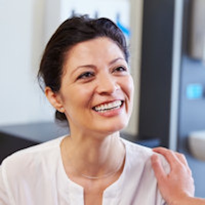 Image of happy patient