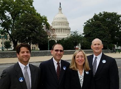 From left to right: RBMA Treasurer Michael Langenberg, President Thomas Dickerson, President-Elect Christie James, and Executive Director Robert Still.