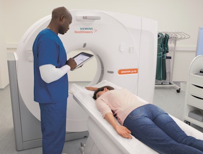 The Somatom go.Up CT scanner. Image courtesy of Siemens.