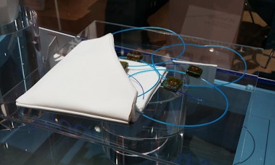 GE's AIR RF coils are designed to be lightweight and flexible.