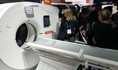 Somatom go.Top is one of two new CT scanners being launched at RSNA 2017.
