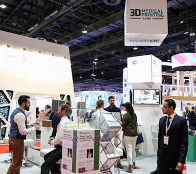 Three-dimensional printing has come under close scrutiny at this week's Arab Health meeting. All images courtesy of Arab Health.