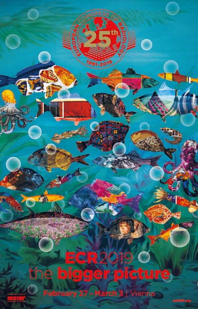 The ECR 2019 poster. Image courtesy of the ESR.