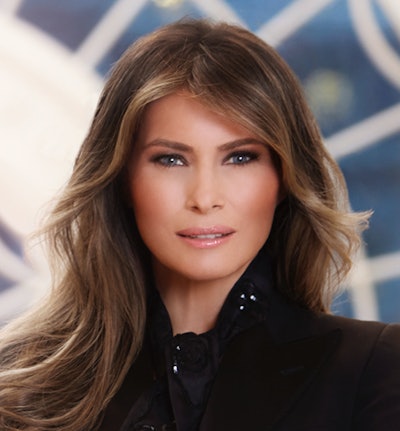 First lady Melania Trump.