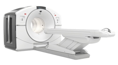 GE Healthcare unveiled new molecular imaging systems and software, including a new configuration for its Discovery MI line. Image courtesy of GE Healthcare.