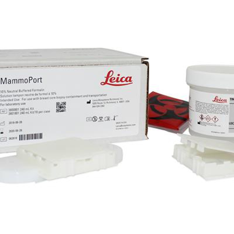 Leica Biosystems unveils breast tissue biopsy container AuntMinnie