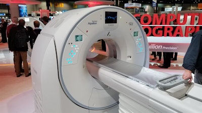 Canon's Aquilion Precision CT scanner.