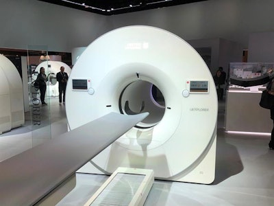 UIH displayed a mock-up of uExplorer at RSNA 2018.