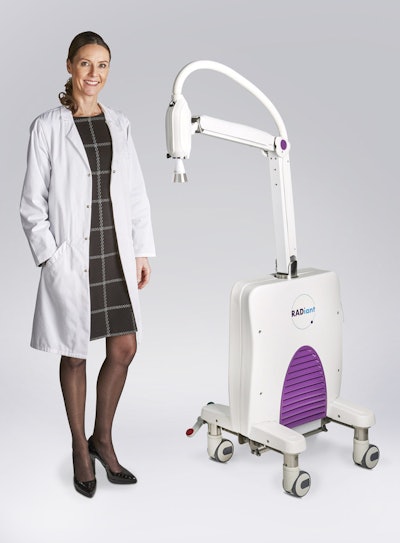 Radiant superficial radiotherapy and electronic brachytherapy device. Image courtesy of Xstrahl.