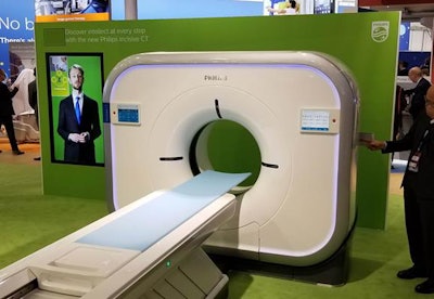 Philips' Incisive multislice CT scanner.