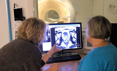 Multiparametric MRI of the prostate can be a complex examination. All images courtesy of Dr. Vibeke Logager.