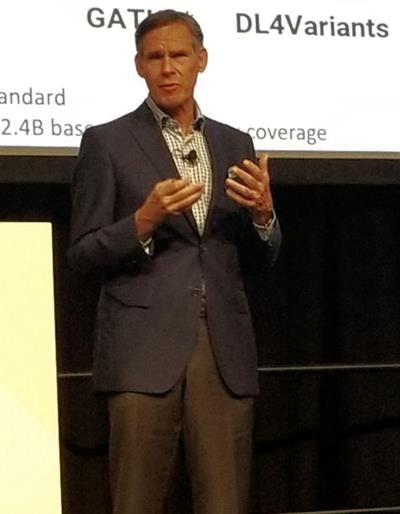 Dr. Eric Topol speaking at GTC 2019.