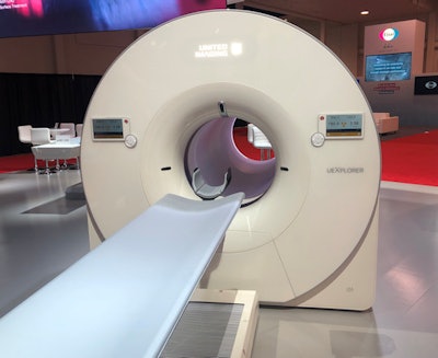 uExplorer total-body PET/CT system. Image courtesy of United Imaging Healthcare.